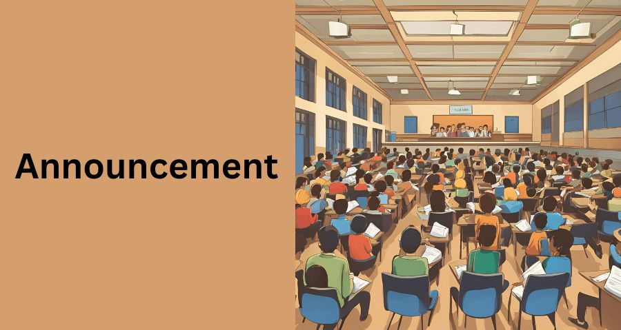 Announcement Management System Software Online for Schools