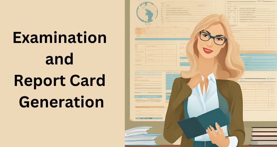 Examination and Report Card Generation School ERP Modules