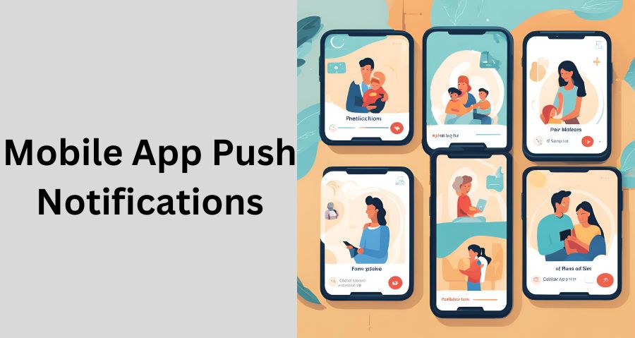 Mobile app push notifications school ERP Modules