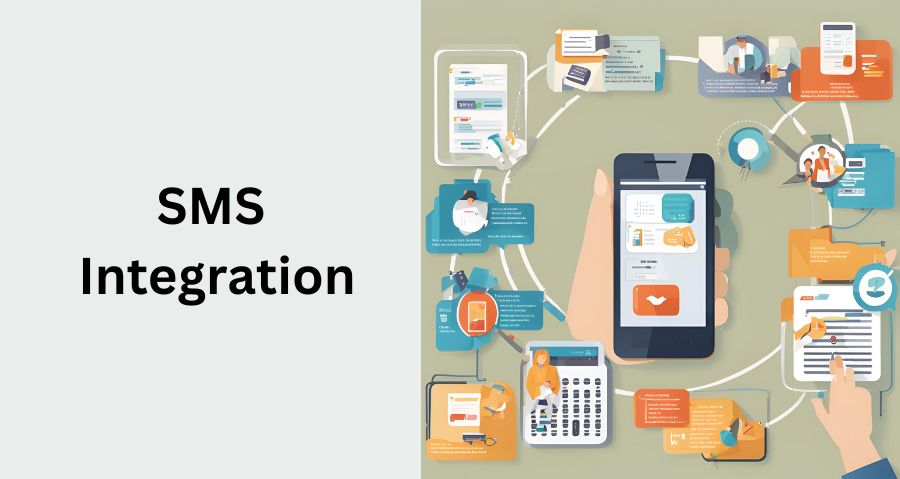 sms integration school ERP Modules